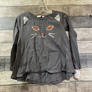 GAP LS SPARKLE CAT T-SHIRT 6/7