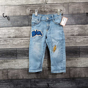 GAP APPLIQUE SLIM JEANS 18-24 MO