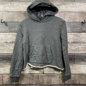 HUDSON CROPPED HOODED SWEATSHIRT 6/7