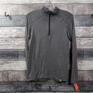 REI 100% MERINO WOOL 1/4 ZIP SHIRT 10/12