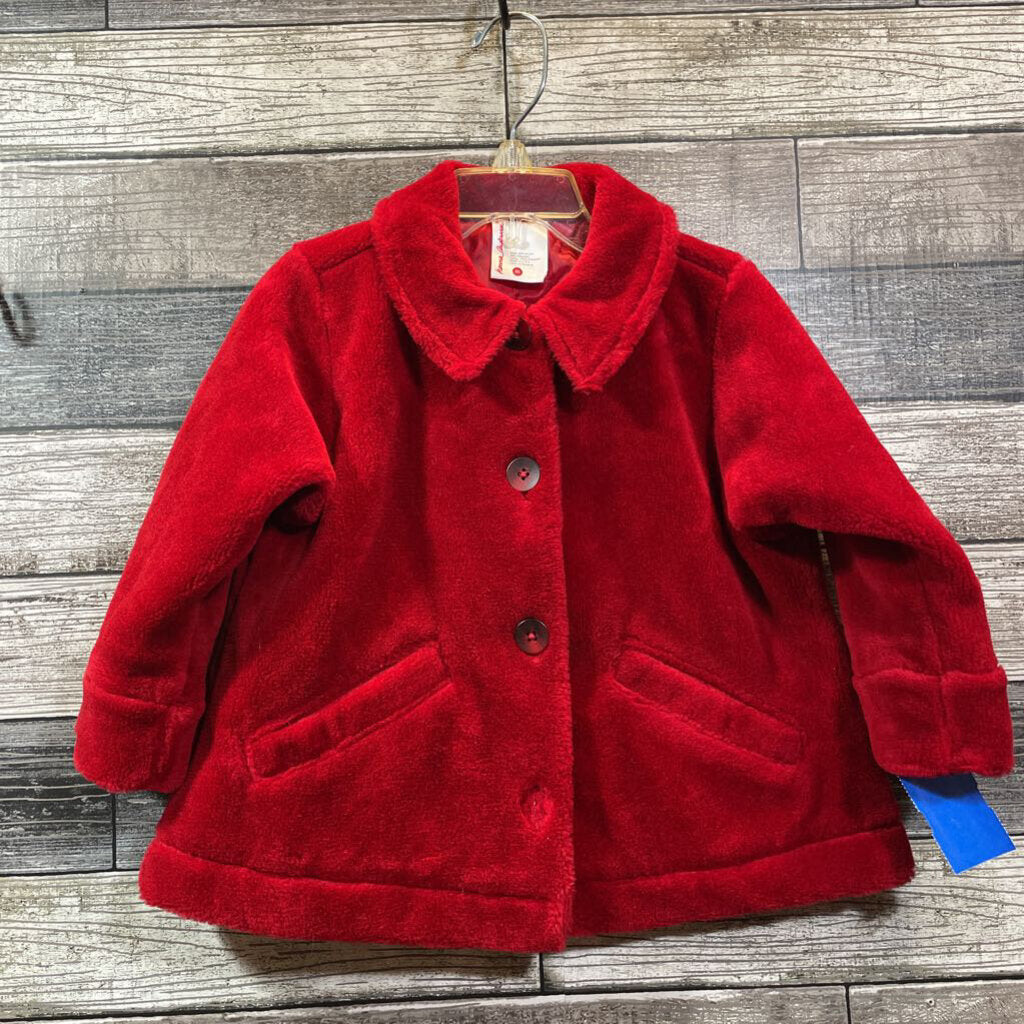 HANNA FLUFFY RED JACKET 80 / 18-24 MO