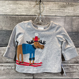 HANNA LS APPLIQUE T-SHIRT 50 / 0-3 MO