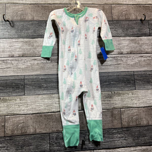 SAPLING ORGANIC HOLIDAY PJ 6-12 MO