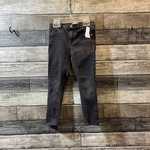 ZARA BLACK DENIM JEANS 4/5