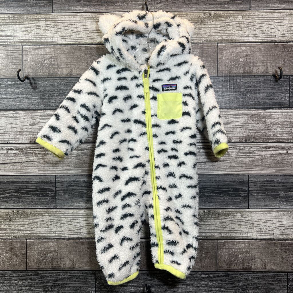 PATAGONIA FURRY FRIENDS BUNTING 3-6 MO