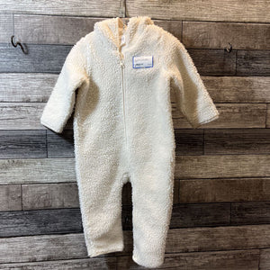 GAP SHERPA BABY BEAR HOODED FLEECE BUNTING 12-18 MO