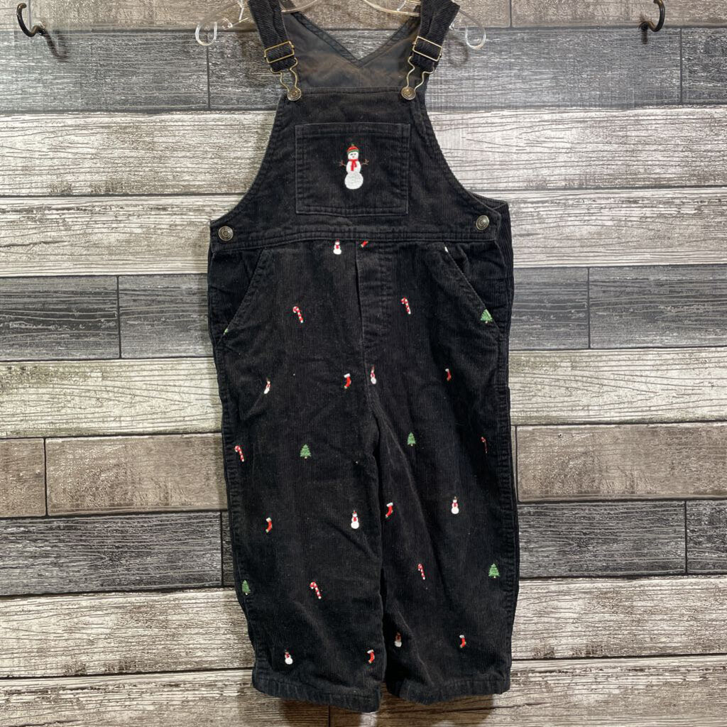 HARTSTRINGS CODUROY EMBROIDERED HOLIDAY OVERALLS 3