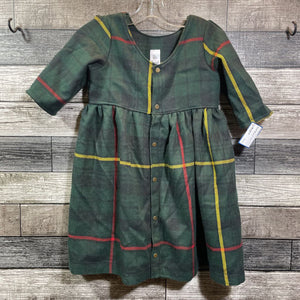 BLU MONET PLAID SNAP FRONT DRESS 6