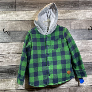 BUFFALO SHERPA LINED HOODED FLANNEL SHIRT / JACKET 4