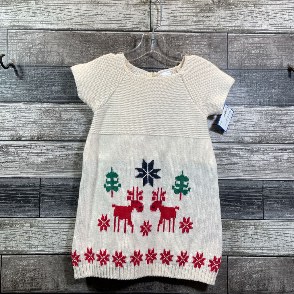 HANNA HOLIDAY SWEATER DRESS 80 / 18-24 MO