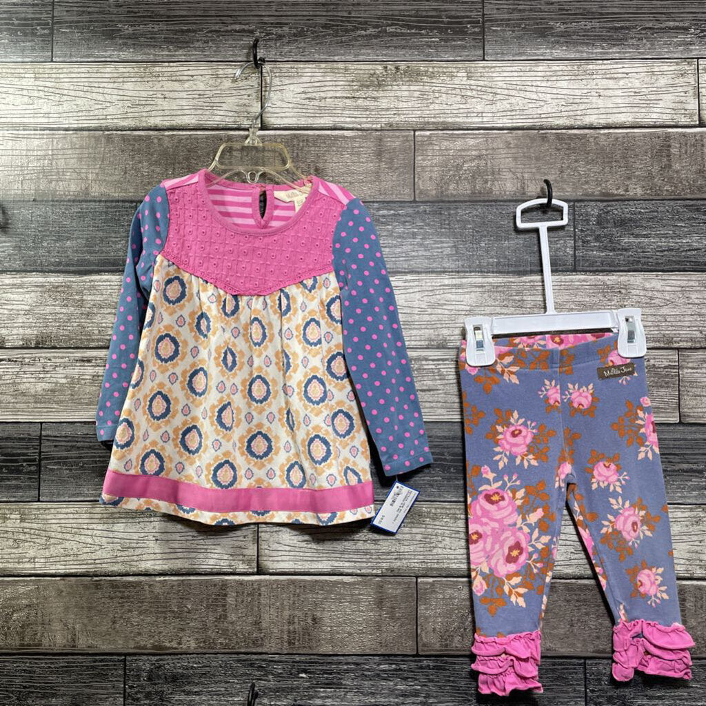 MATILDA JANE 2PC DRESS + LEGGINGS 12-18 MO