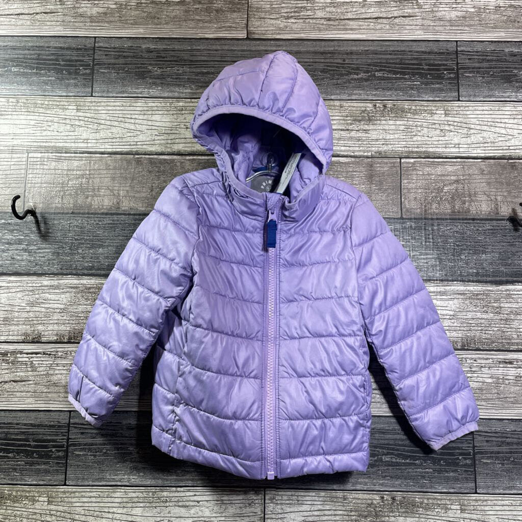 PRIMARY HOODED LIGHTWEIGHT WATER RESISTANT PUFFER JACKET 18-24 MO