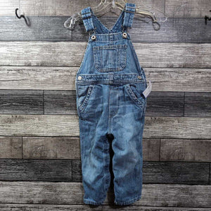 GAP DENIM OVERALLS 18-24 MO