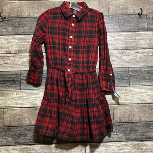 POLO RALPH LAUREN LS PLAID DRESS 4