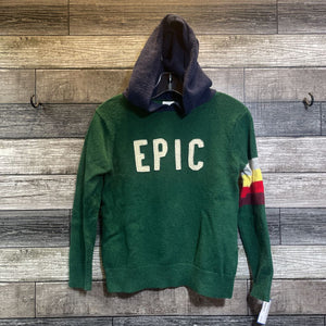 GAP HOODED WOOL BLEND EPIC SWEATER 6/7