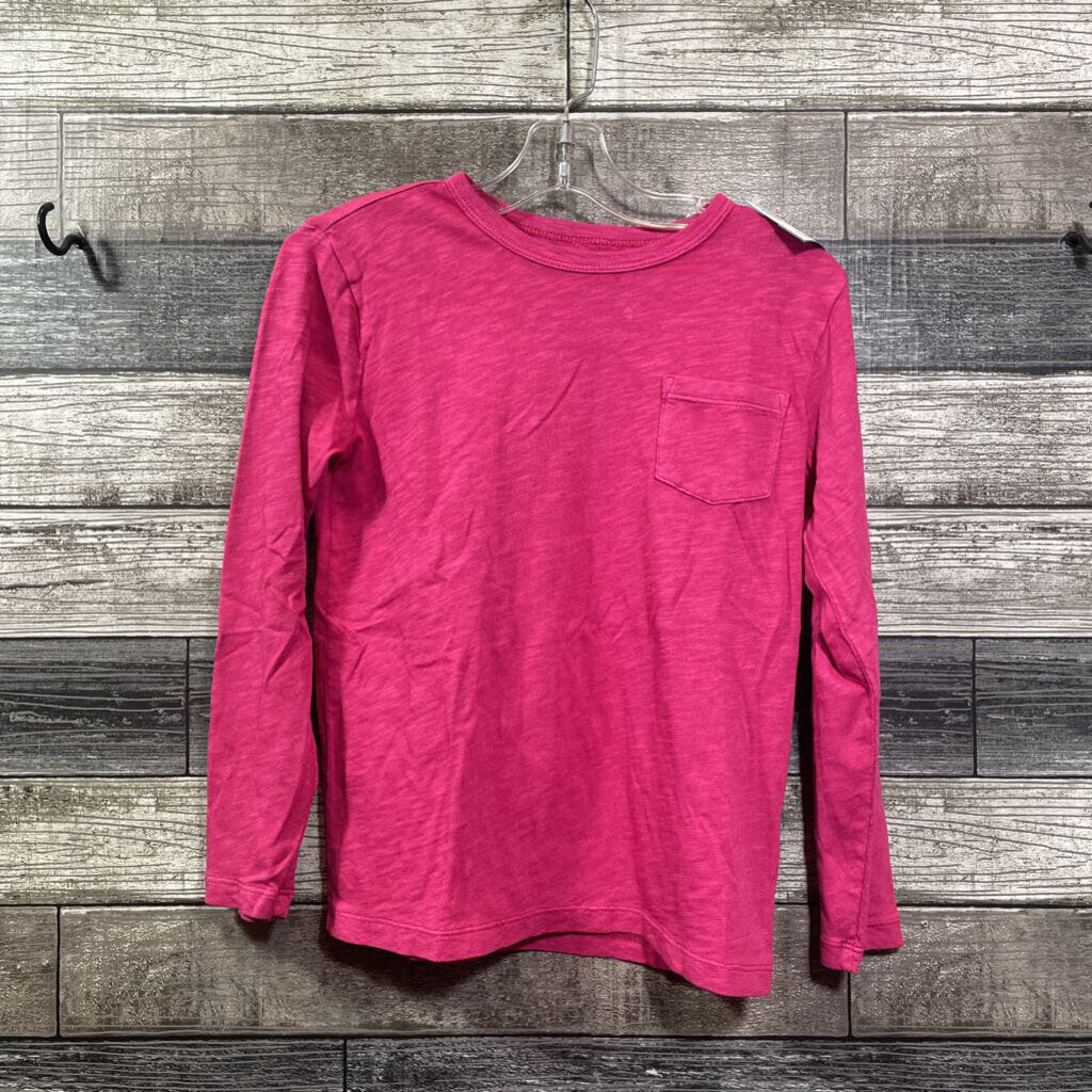 NWT CREWCUTS LS POCKET T-SHIRT 6/7