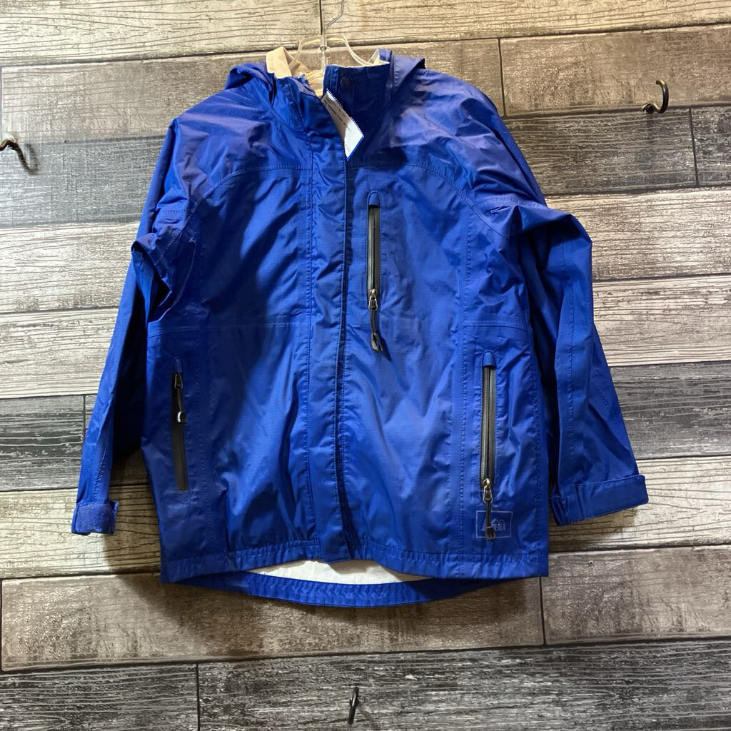 REI HOODED RAIN JACKET 4/5