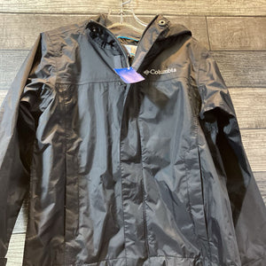 COLUMBIA OMNI-TECH WATERPROOF RAIN JACKET 4/5