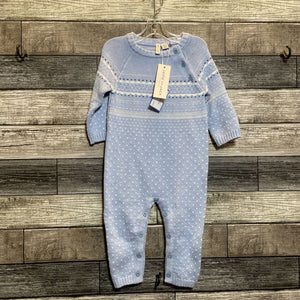 NWT JANIE & JACK 1PC SWEATER ROMPER 3-6 MO