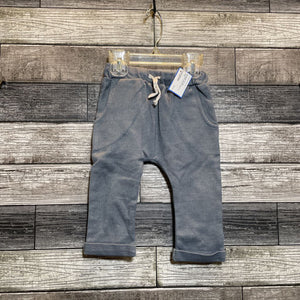 MILKBARN COTTON PINSTRIPE JOGGER PANTS 6-12 MO