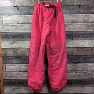 LANDS END FLEECE LINED REINFORCED KNEE SNOW PANTS 12