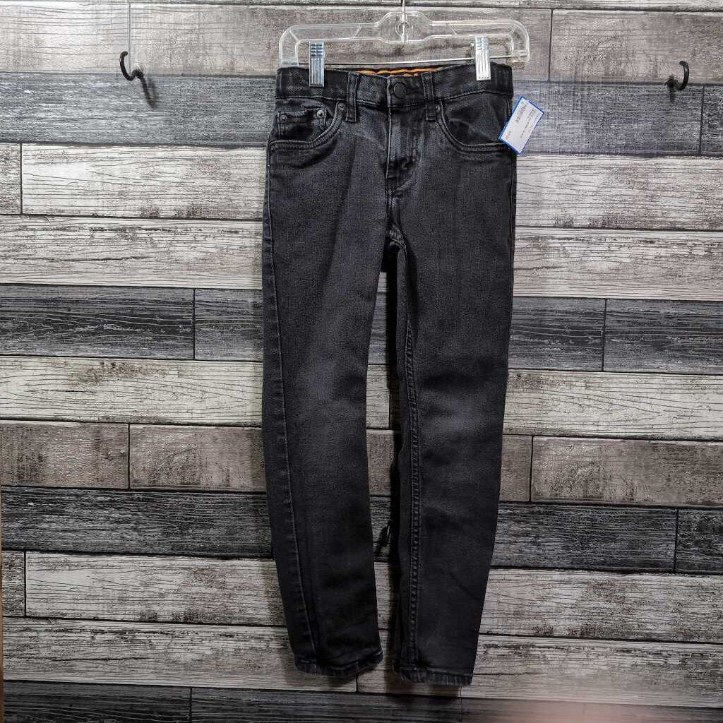 LEVI'S 510 SKINNY BLACK JEANS 8