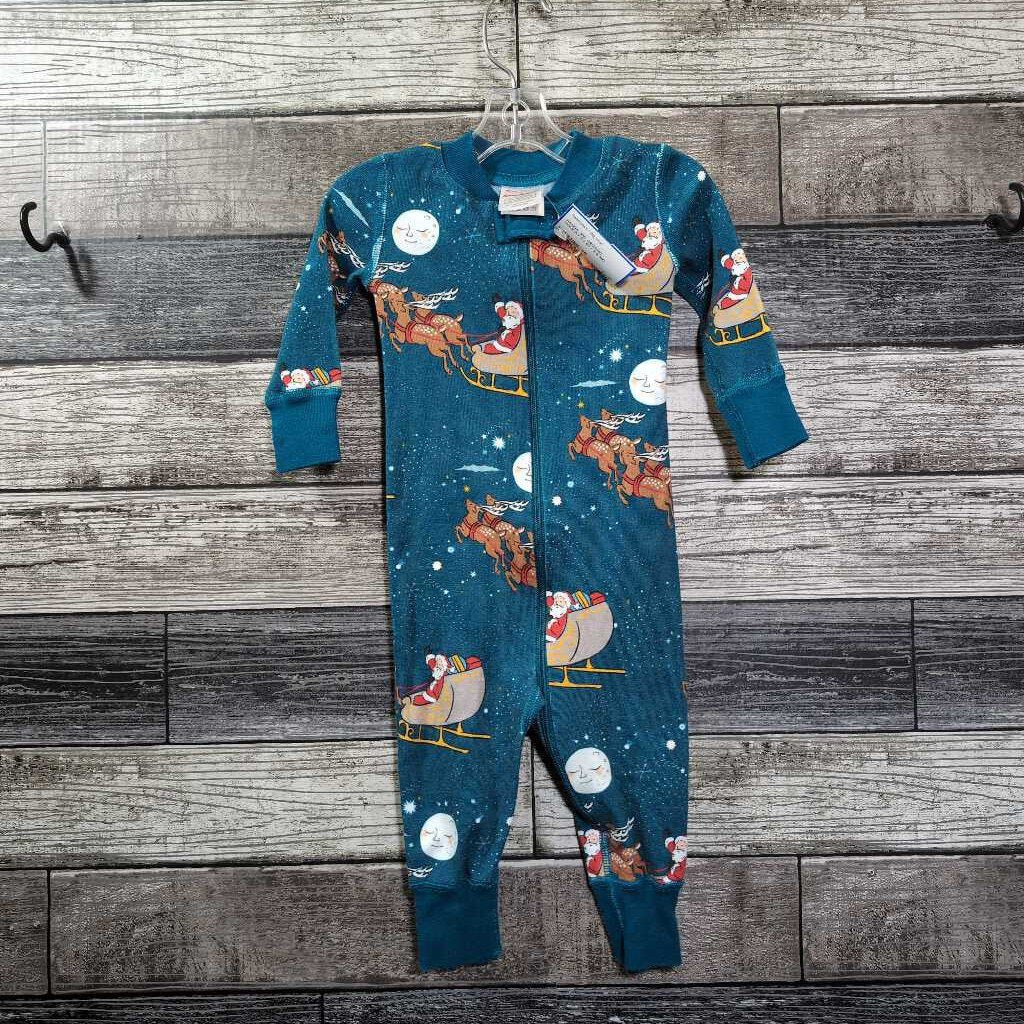 HANNA 1PC ORGANIC HOLIDAY PJ 60 / 3-6 MO