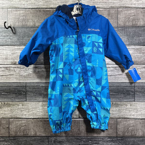 COLUMBIA OMNI TECH RAINSUIT 3-6 MO