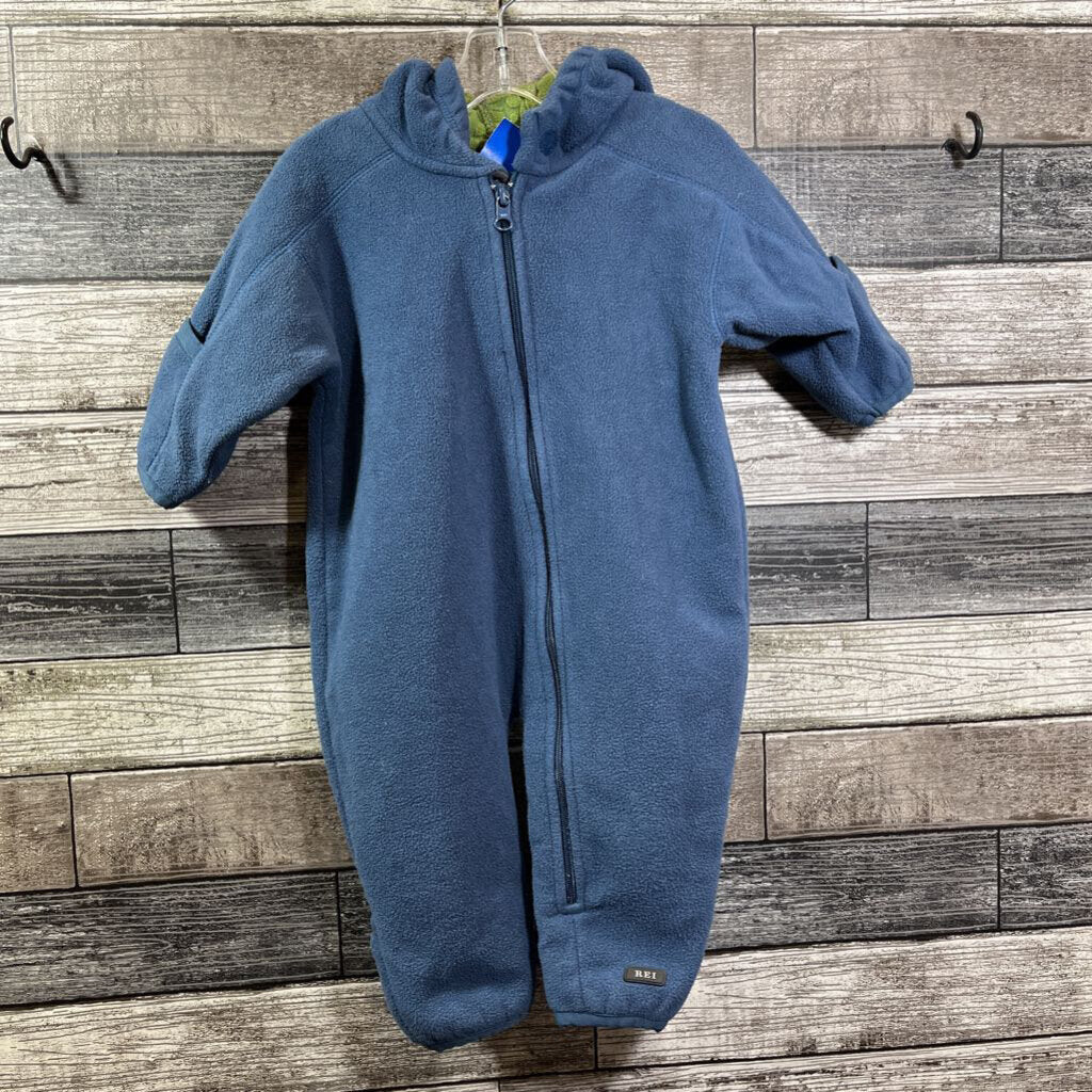 REI HOODED FLEECE BUNTING 12 MO