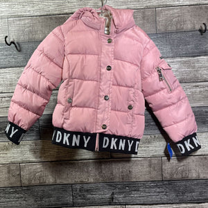 DKNY HOODED PUFFER COAT 3