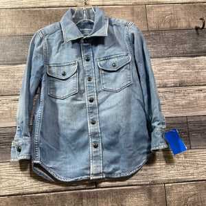 GAP LS SNAP FRONT DENIM SHIRT 4