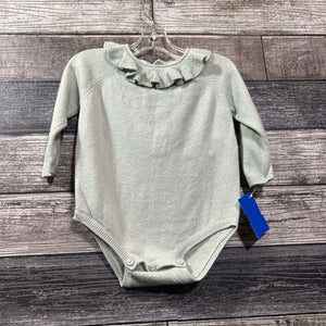 ZARA LS WOOL BLEND BODYSUIT 3-6 MO