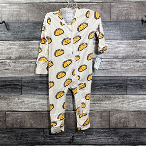 WILLOW & CO BAMBOO FOOTIE PJ 3-6 MO