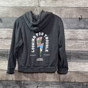 LITTLE TROUBLE HOODED SWEATSHIRT 5