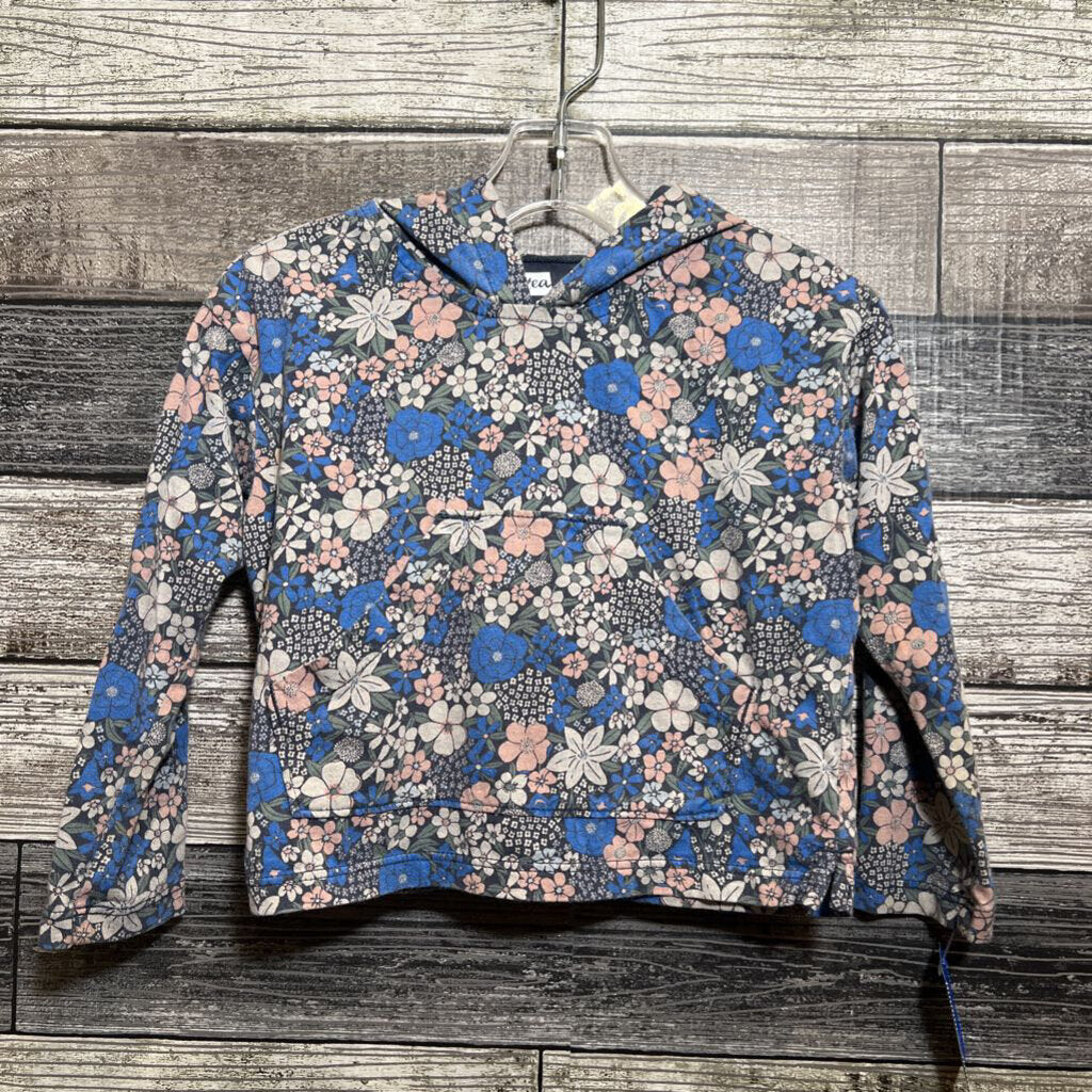 TEA LS HOODED FLORAL SHIRT 2