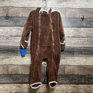 RUGGED BEAR FLEECE BUNTING 6-9 MO