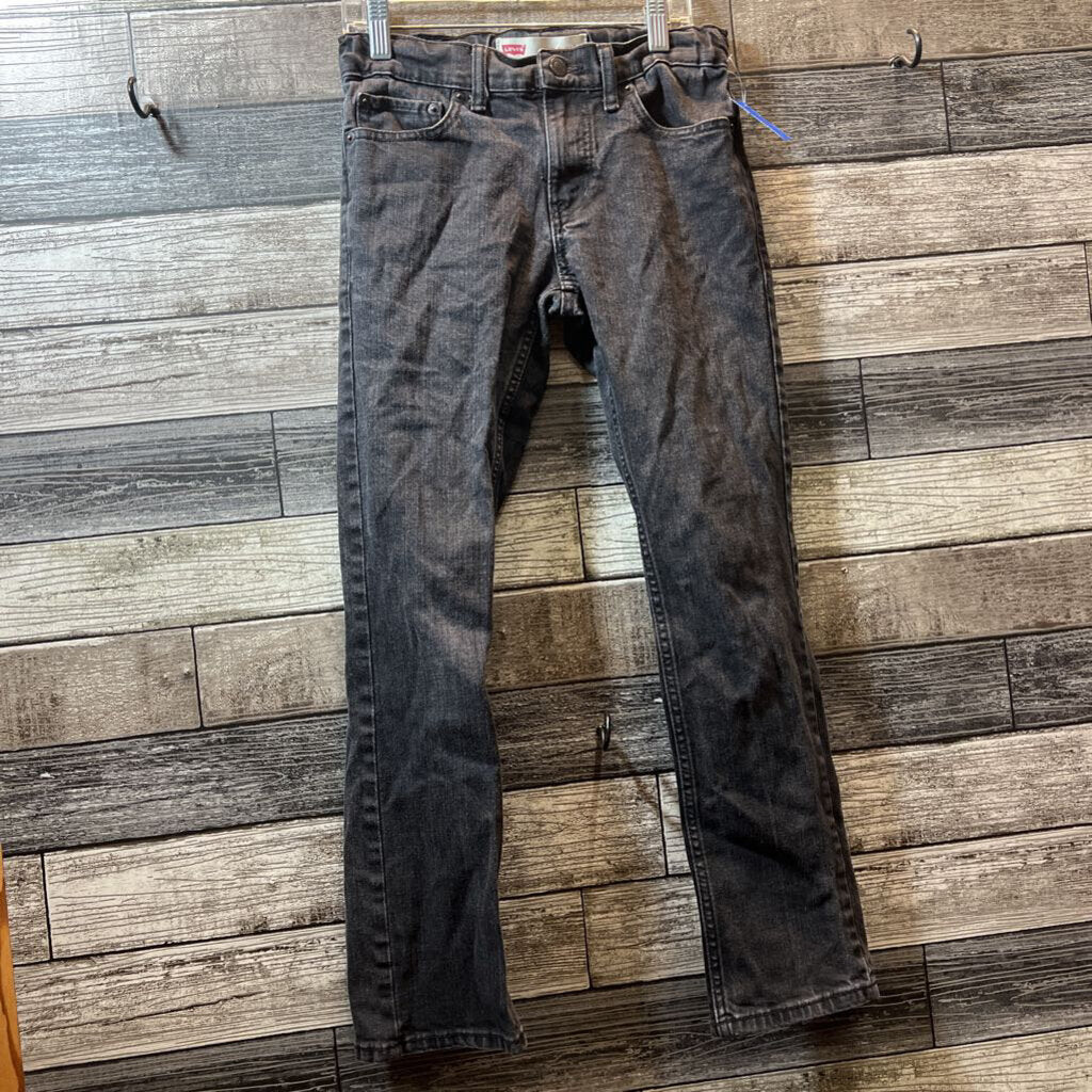 LEVI'S BLACK 511 SLIM JEANS 12