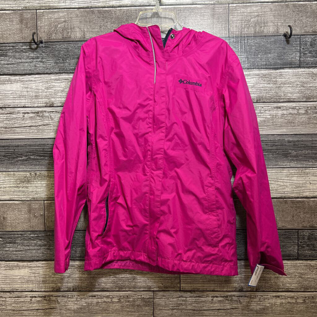 COLUMBIA OMNI TECH WATERPROOF RAIN JACKET 14/16