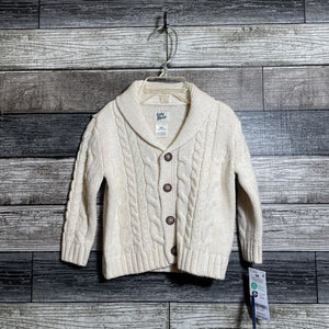 NWT OSHKOSH CABLE KNIT CARDIGAN 9 MO