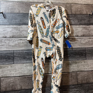 POSH PEANUT BAMBOO FOOTIE PJ 18-24 MO