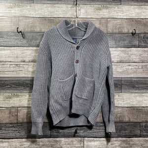 GAP CABLE KNIT ROLL NECK CARDIGAN 8