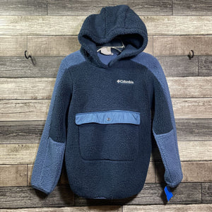 COLUMBIA HOODED SHERPA FLEECE PULLOVER 8