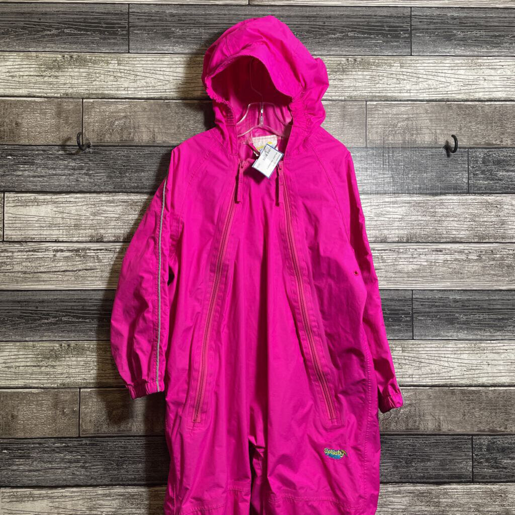 SPLASHY PINK RAINSUIT 5