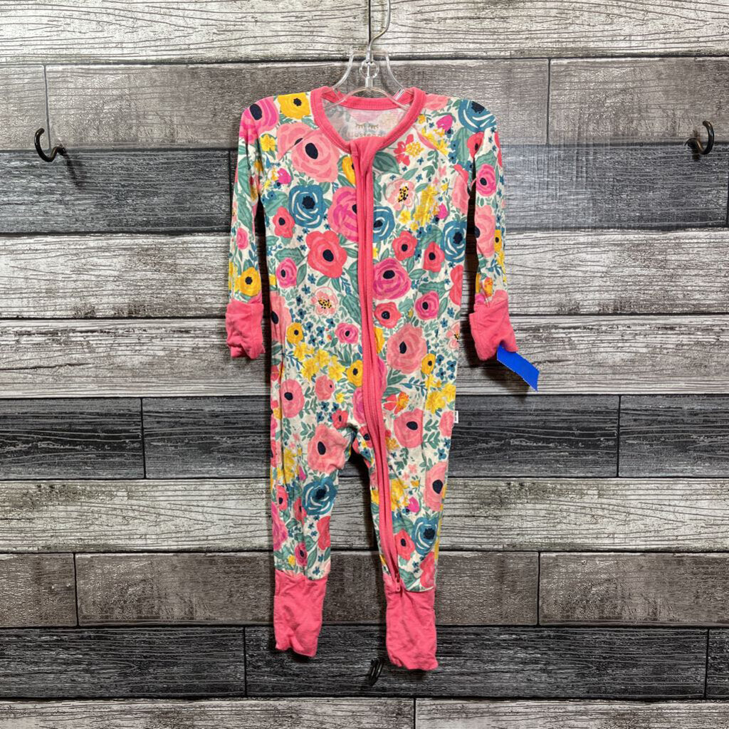 LITTLE SLEEPIES BAMBOO FOOTIE ZIPPY 3-6 MO