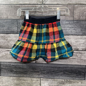 HANNA PLAID TIERED SKIRT 90 / 3