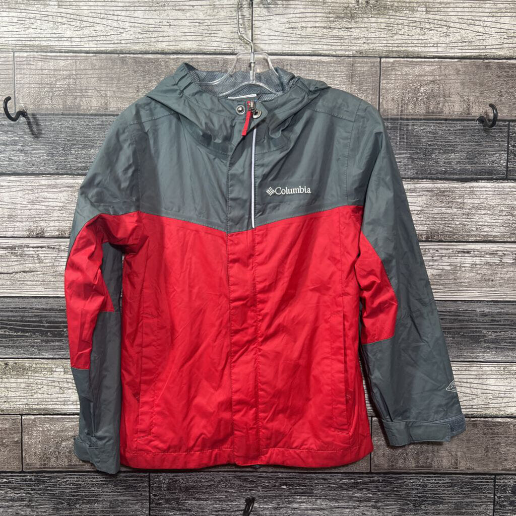 COLUMBIA OMNI TECH WATERPROOF RAIN JACKET 7/8