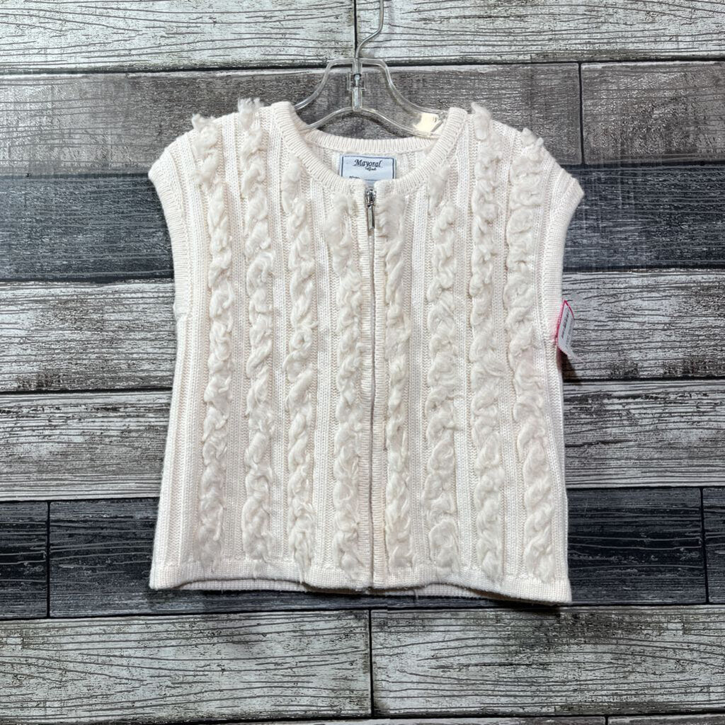 MAYORAL FULL ZIP SWEATER VEST 4