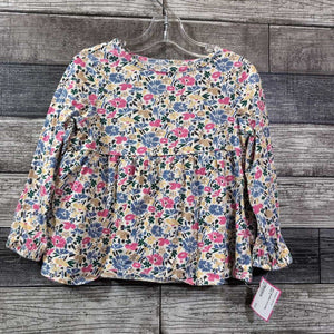 GAP ORGANIC LS FLORAL SHIRT 4