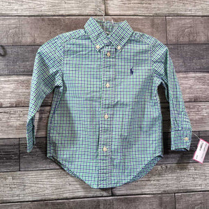 RALPH LAUREN LS BUTTON DOWN SHIRT 2