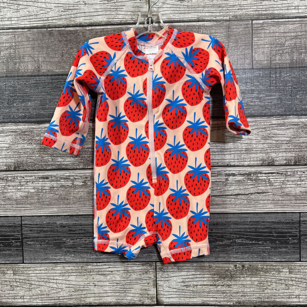 HANNA LS RASH GUARD SWIMSUIT 60 / 3-6 MO